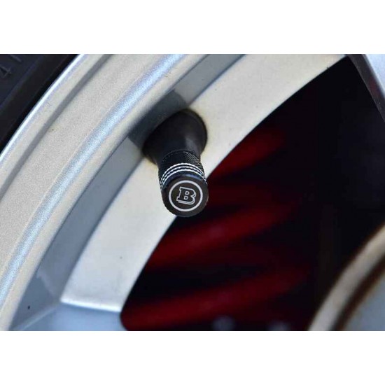 Smart Brabus valve caps Black Smart Brabus valve caps Black