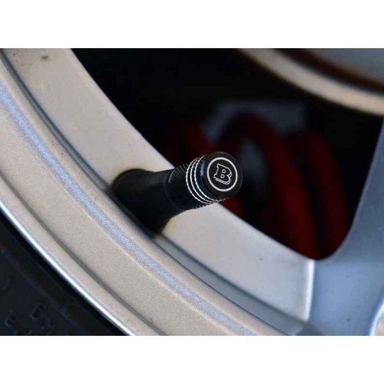 Smart Brabus valve caps Black Smart Brabus valve caps Black