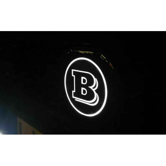 Illuminated LED emblem Smart ForTwo 451 Brabus Pulse Passion Ultimate Xclusive 2007-2012