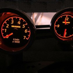 Speedometer speedo dial 200 km/h Smart ForTwo 451 Brabus 