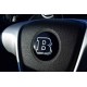 Aluminum emblem 58 mm on the steering wheel for Mercedes Smart 451 Brabus Pulse Passion Ultimate